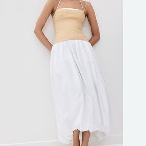 SIMKHAI Pfeiffer Bustier Dress | MSRP $625 | Size 0 (Fits 2)
